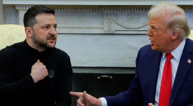 Casa Blanca: Zelenski se cruzó fuerte con Trump delante de las cámaras y se fue sin firmar el trato