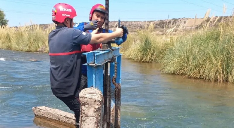 Una niña murió ahogada en Luján de Cuyo: ingresó al río y quedó atrapada en un tubo