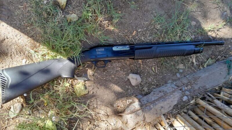 La Policía secuestró una escopeta
