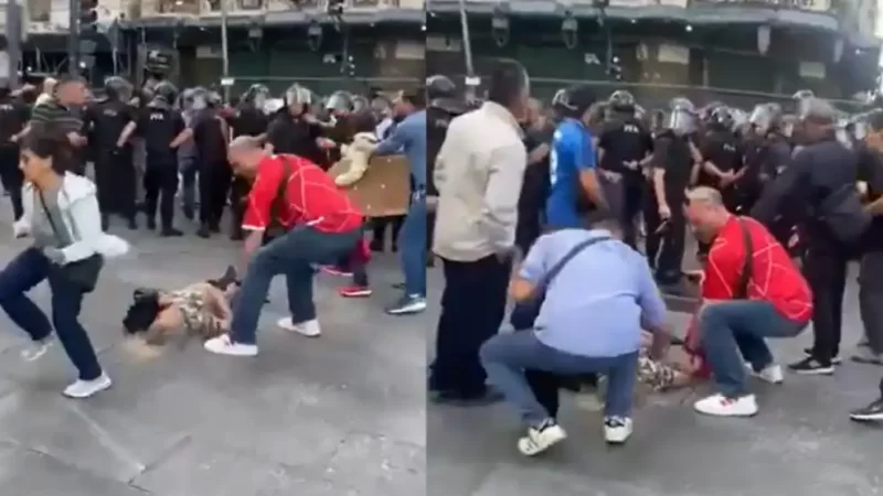 La jubilada de 87 años que fue agredida por un policía denunció penalmente a Patricia Bullrich