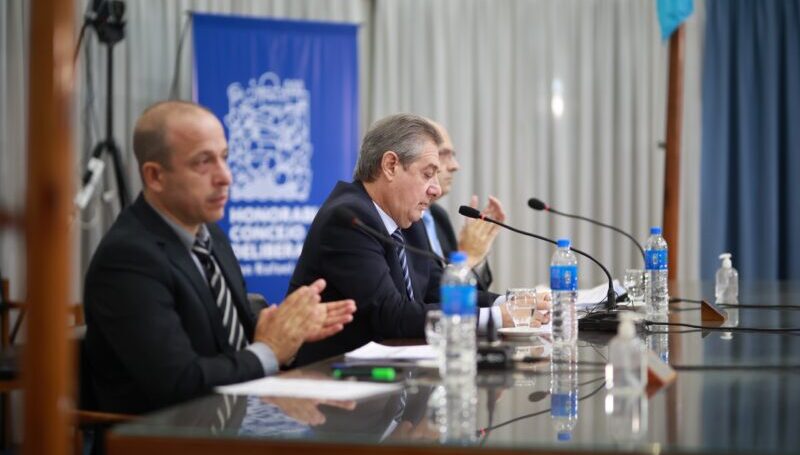 Balance de gestión, proyecciones y anuncios, los principales ejes del discurso de Omar Félix
