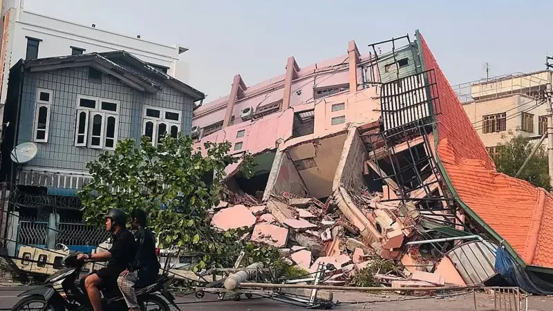 Terremoto en Myanmar y Tailandia: más de 1.000 muertos y al menos 2.300 heridos