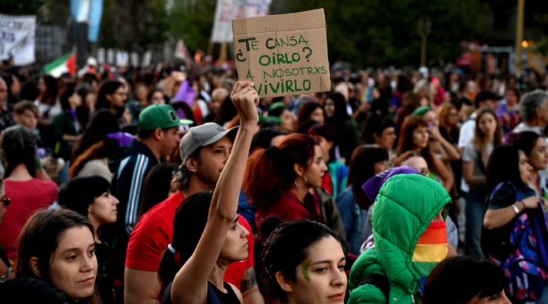 8M: las mujeres volvieron a exigir el fin de los femicidios, el crimen que el Gobierno no nombra