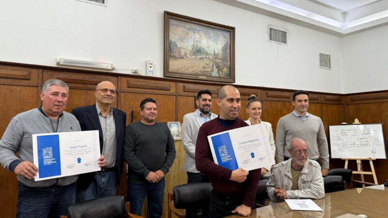 El Concejo Deliberante distinguió a DIMOT y a la Unidad Operativa Federal por su compromiso y excelencia