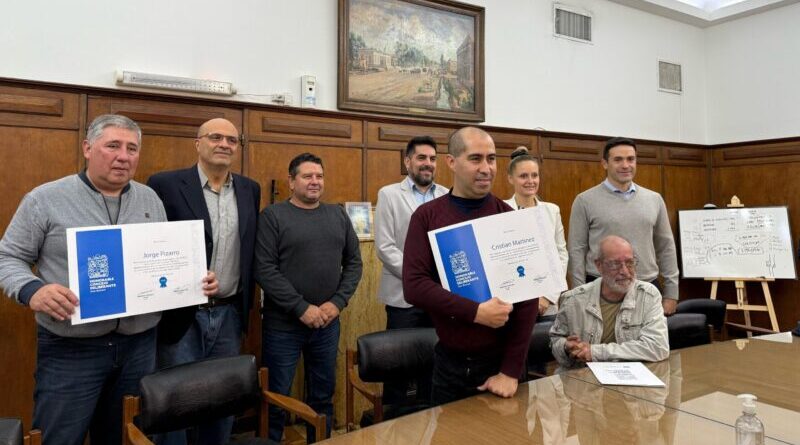 El Concejo Deliberante distinguió a DIMOT y a la Unidad Operativa Federal por su compromiso y excelencia