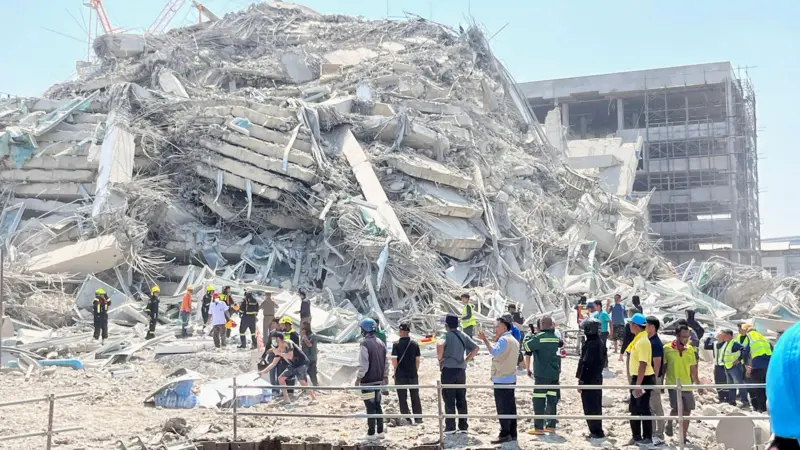 Un devastador terremoto sacude Myanmar, Tailandia y el suroeste de China, donde se teme que haya cientos de víctimas