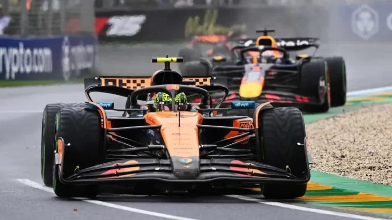 Norris triunfó en el GP de Australia, Doohan duró cuatro curvas