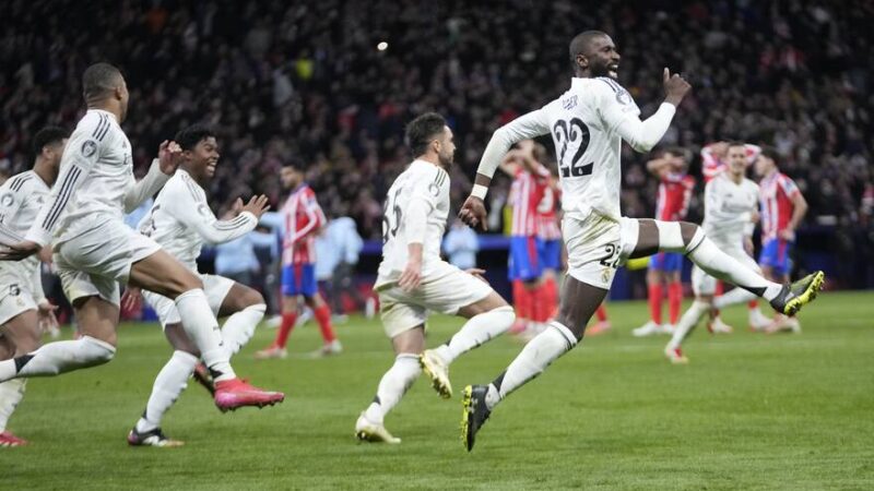 Real Madrid eliminó al Atlético de Madrid