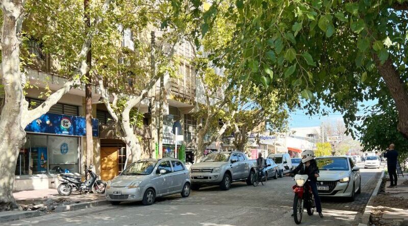 Se abrió al tránsito el nuevo adoquinado en calle Coronel Suárez