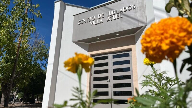 Este domingo se inaugura el nuevo Centro de Jubilados de Villa Atuel