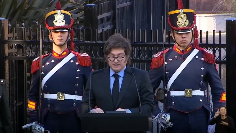 Javier Milei: “Buscamos ser una potencia para que los malvinenses decidan ser argentinos»