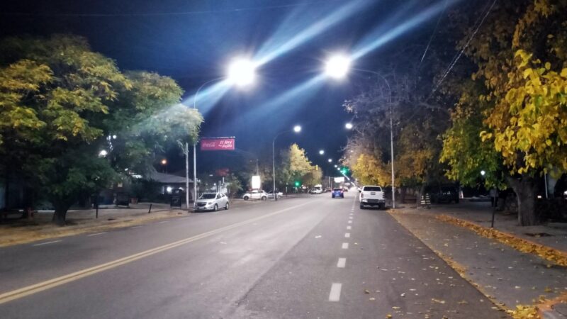 Se optimizó el alumbrado público Led en avenida Balloffet