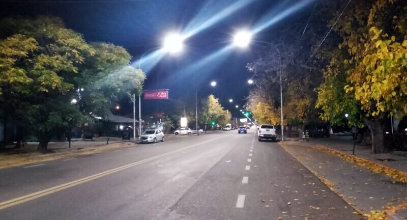 Se optimizó el alumbrado público Led en avenida Balloffet