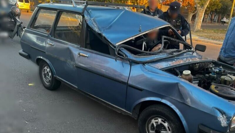 Violento choque con un conductor alcoholizado
