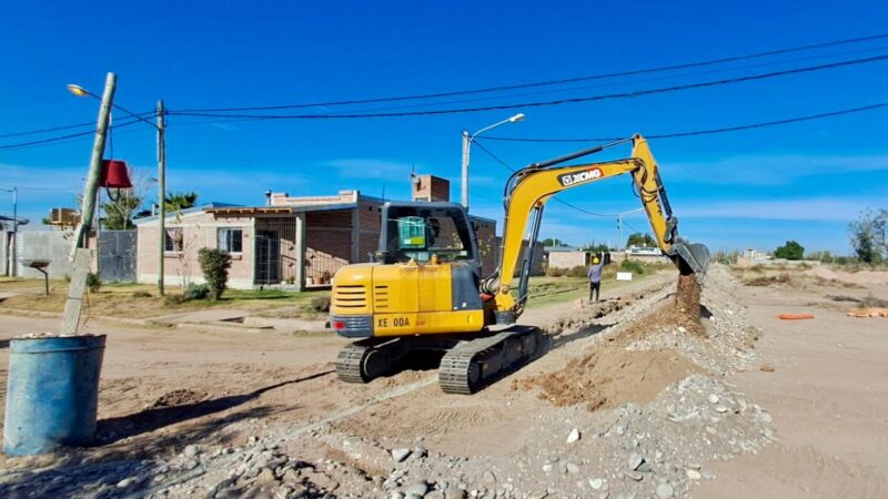 El municipio avanza con nuevas inversiones para que más sanrafaelinos tengan cloacas