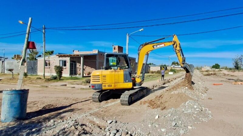 El municipio avanza con nuevas inversiones para que más sanrafaelinos tengan cloacas