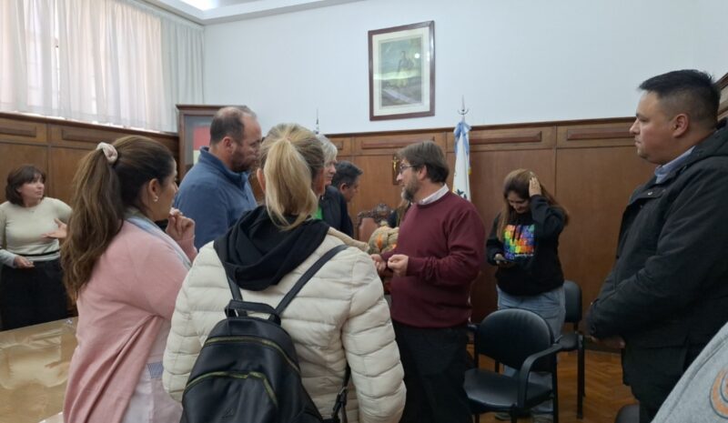 El municipio recibió a prestadores y familias de personas con discapacidad