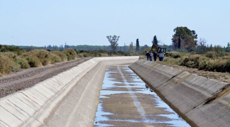 Comenzó el período de corta anual de agua de riego
