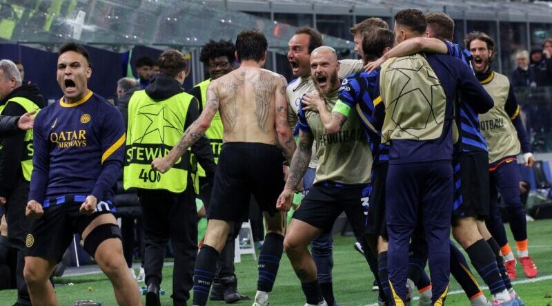 Inter ganó una serie histórica y es finalista de la Champions