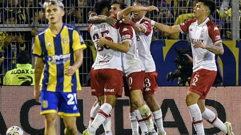 Huracán dio el golpe en el Gigante de Arroyito, le ganó a Central y es semifinalista