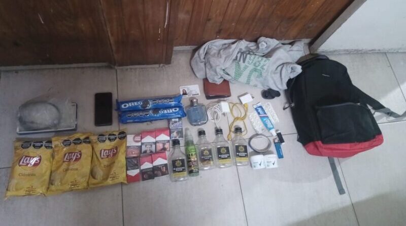 Detienen a delincuente borracho