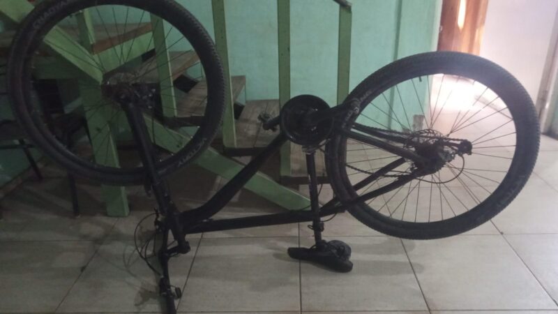 Un hombre fue detenido con una bicicleta robada