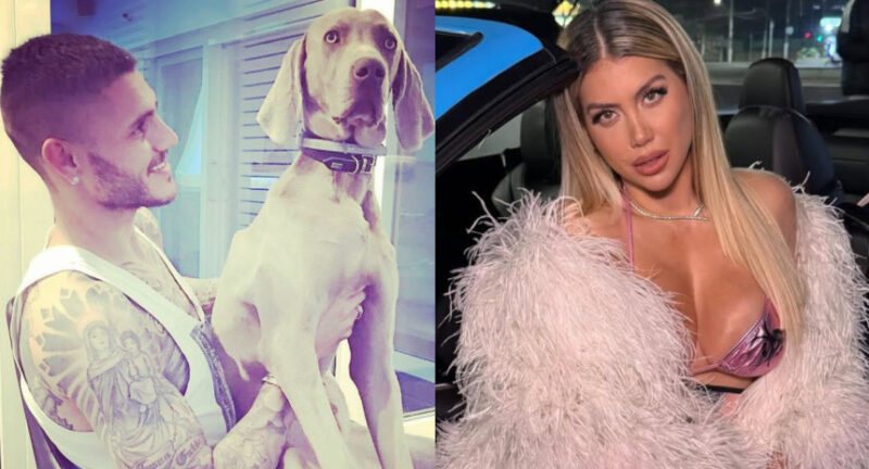 Wanda Nara y una acusación grave contra Mauro Icardi por uno de sus perros: «Lo prendió fuego»