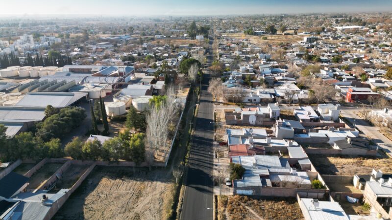 Corredor de Urquiza-Comodoro Py: ya se asfaltó el primer tramo de Rawson a Moreno