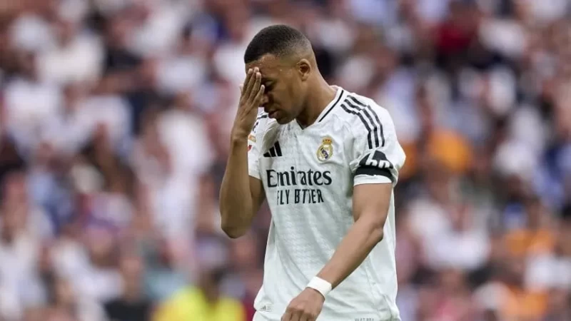 Mbappé fue hospitalizado y crece la preocupación en el Real Madrid
