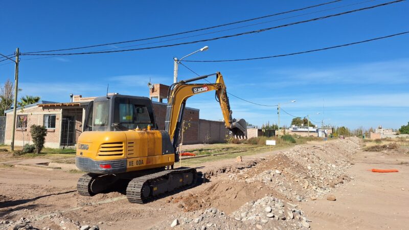 Más de 150 familias del barrio AMSA se conectarán al servicio de cloacas