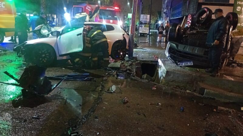 Se agrava la imputación del conductor que produjo el choque con heridos y un fallecido