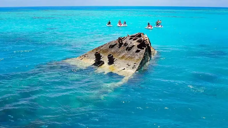 Cómo las tormentas están ayudando a buscadores de tesoros a encontrar naufragios en la costa de EE.UU. y en el famoso «Triángulo de las Bermudas»