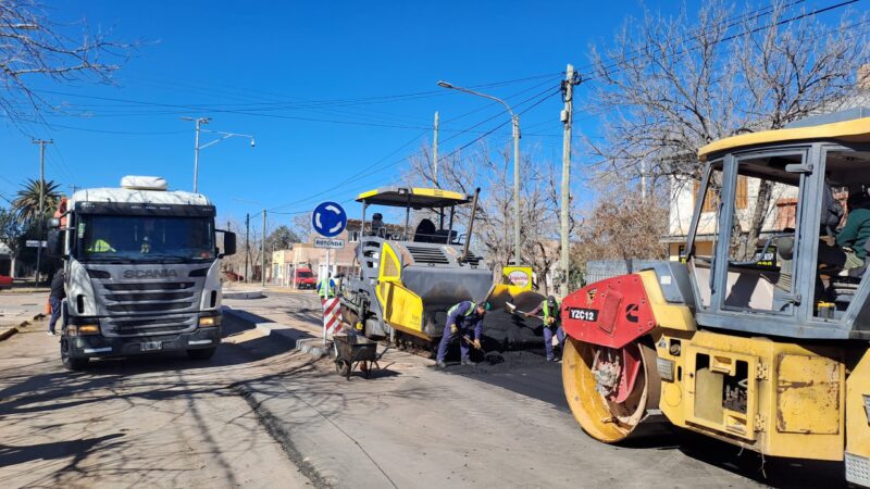 Ya se asfalta el corredor Urquiza/Comodoro Py entre General Paz e Italia