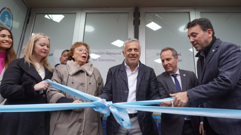 El Gobierno provincial se afianza en el Sur con una sede moderna y más de 30 obras en marcha en San Rafael