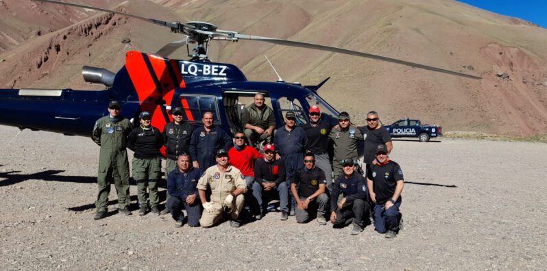 Cuerpo de Aviación Policial: la Delegación Sur celebra su 9° aniversario