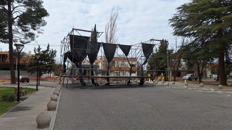 Nos vamos preparando para la mega fiesta del Día del Niño en el Parque Infantil