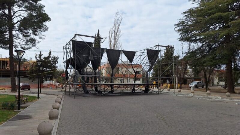 Nos vamos preparando para la mega fiesta del Día del Niño en el Parque Infantil
