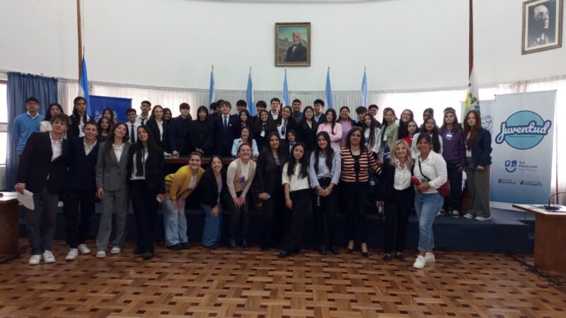 Cerró una nueva edición del Concejo Deliberante Estudiantil