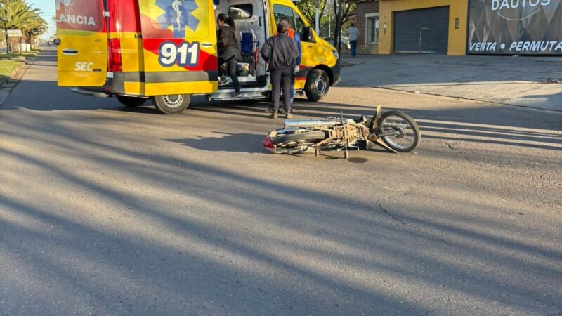 Dos personas lesionadas en un choque