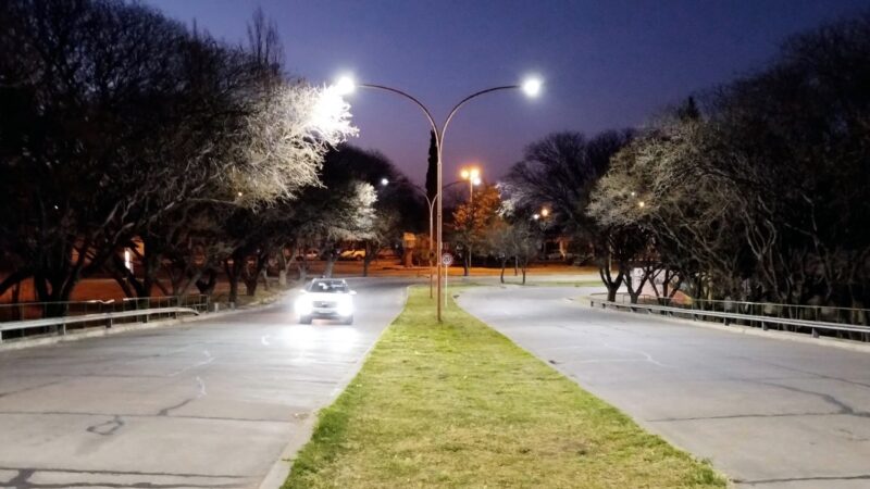 Las luces Led llegan a las avenidas del barrio Unimev y zonas aledañas