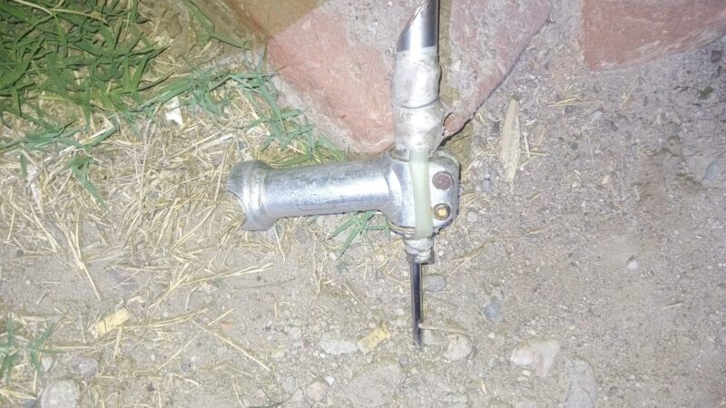 Secuestraron un arma de fuego de fabricación casera