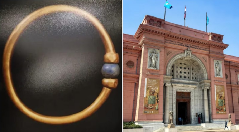 Misterio en El Cairo: desapareció un brazalete de oro de 3000 años en el Museo Egipcio