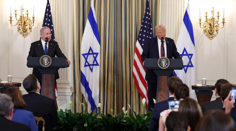 Benjamin Netanyahu aceptó el plan de paz de Donald Trump para Gaza