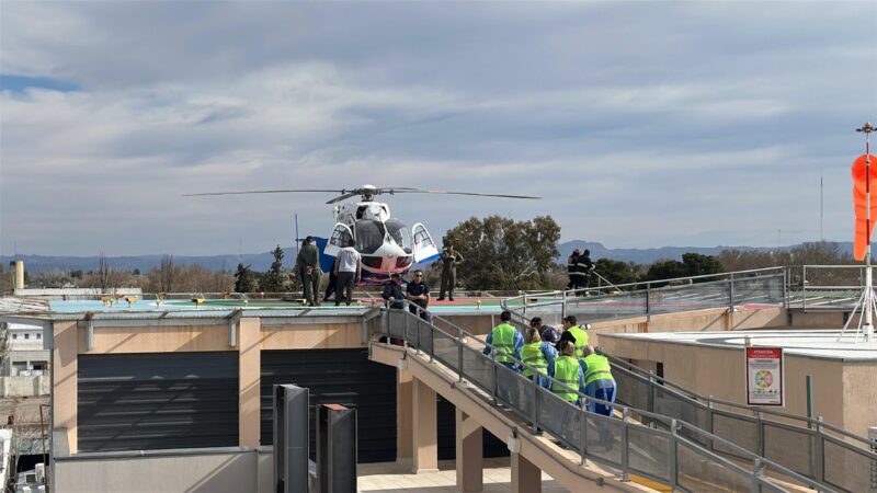 Operativo sanitario para trasladar paciente a Mendoza