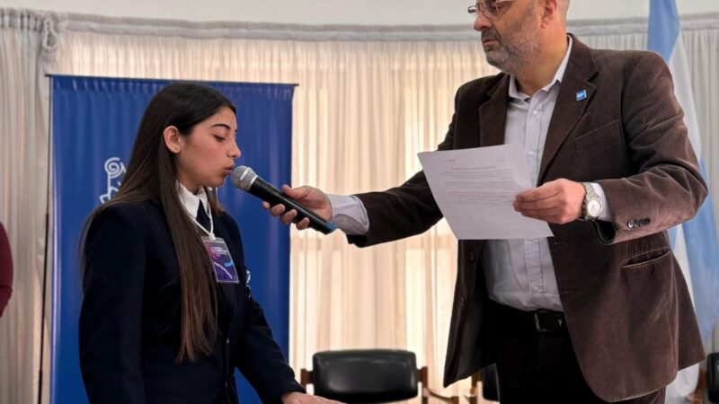 Juraron los nuevos concejales estudiantiles de San Rafael