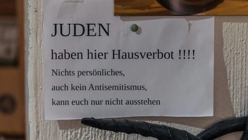 Brote de antisemitismo en Alemania