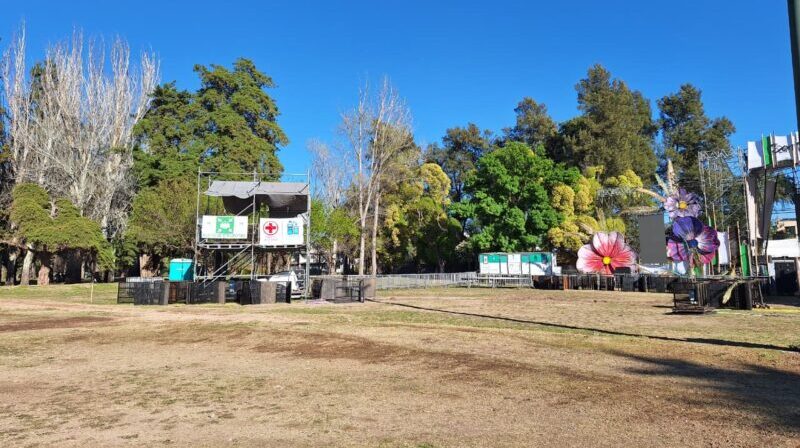 Intenso operativo de limpieza tras la Primavera en el parque