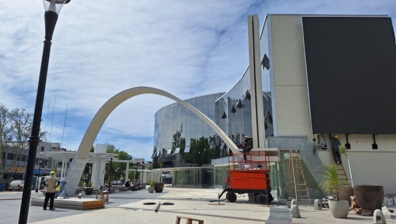 Avanza la renovación del entorno de la Ex terminal