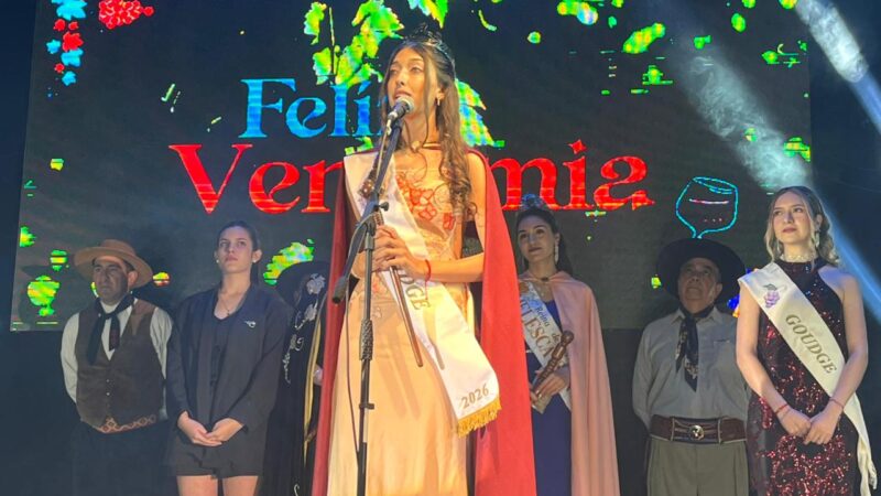 Goudge coronó a Martina Ríos como su nueva representante vendimial