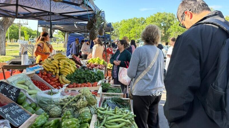 La Feria Franca incorporó productos de las escuelas Iaccarini y Martín Guemes